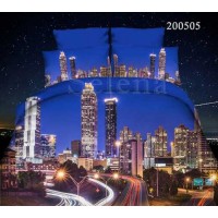 Комплект постельного белья "Ночной город 2" 200505
